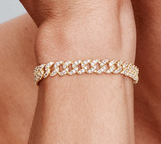 Pave Cuban Bracelet