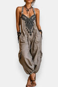 Giselina™ | Embroidered Bohemian Jumpsuit