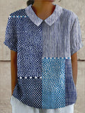 Allie | Patchwork Print Blouse