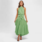 Kitty™ | Chic Polka Dot Maxi Dress for Fun and Flair