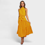 Kitty™ | Chic Polka Dot Maxi Dress for Fun and Flair