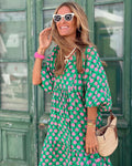 Fiona™ | Eclectic Boho Maximalist Dress