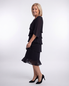 Charlotte - Elegant Tummy Hiding Midi Dress