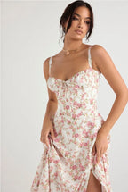 Lara™ - Printed Midi Dress